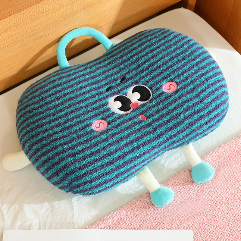 Almohada de Espuma de Memoria para Siesta con Hueco para Manos para Oficina y Dormitorio