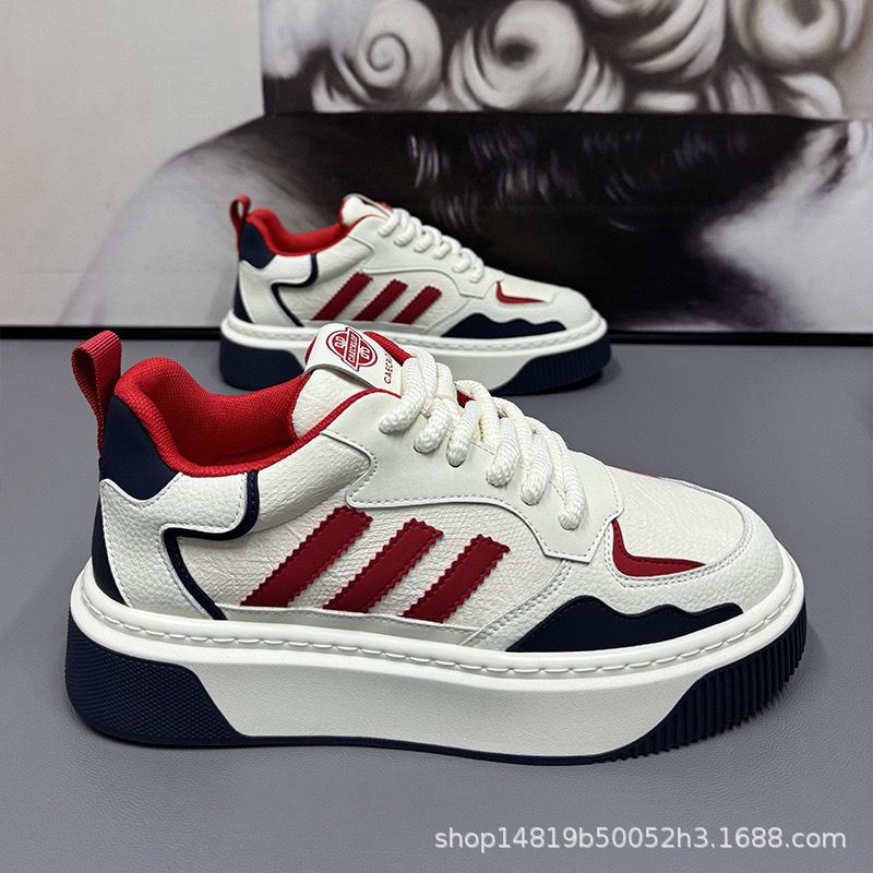 2026 primavera nueva variedad más grande zapatos deportivos casuales de hombre ligero resistente al desgaste transpirable zapatos blancos de moda zapatos de hombre