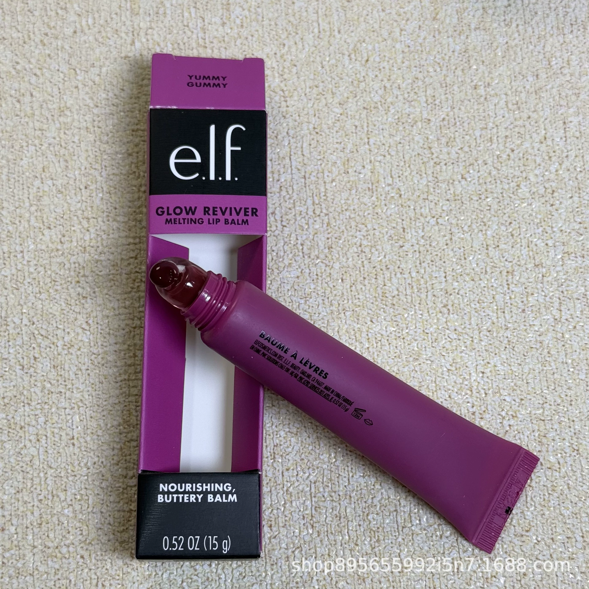 Elf новый продукт Glow Reviver тающая помада для губ с цветом, ароматизированная увлажняющая блеск для губ
