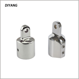 Stainless Steel 316 Sliding Cap Yacht Awning Accessories Marine Hardware Sunshade Umbrella Connection Fixing Bracket