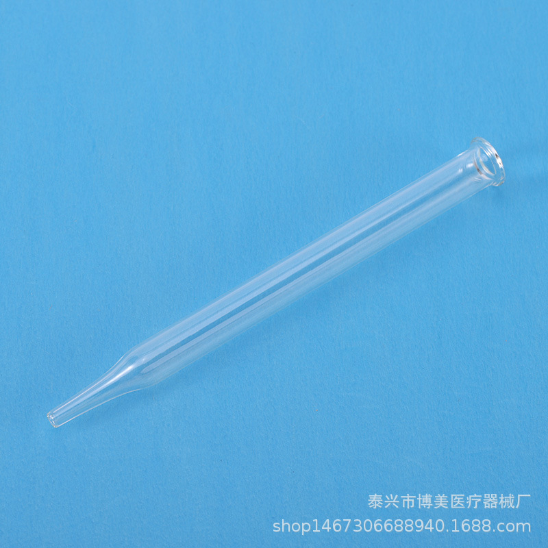 【博美】厂家直供玻璃尖头滴管胶头滴管外径7*90mm规格齐全可来样