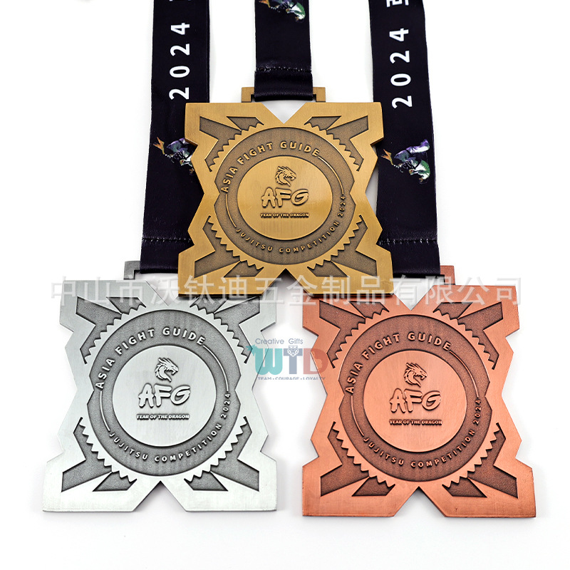 Taekwondo Martial Arts Competition Event Award Medal Football Basketball Table Tennis Metal Competition Medal