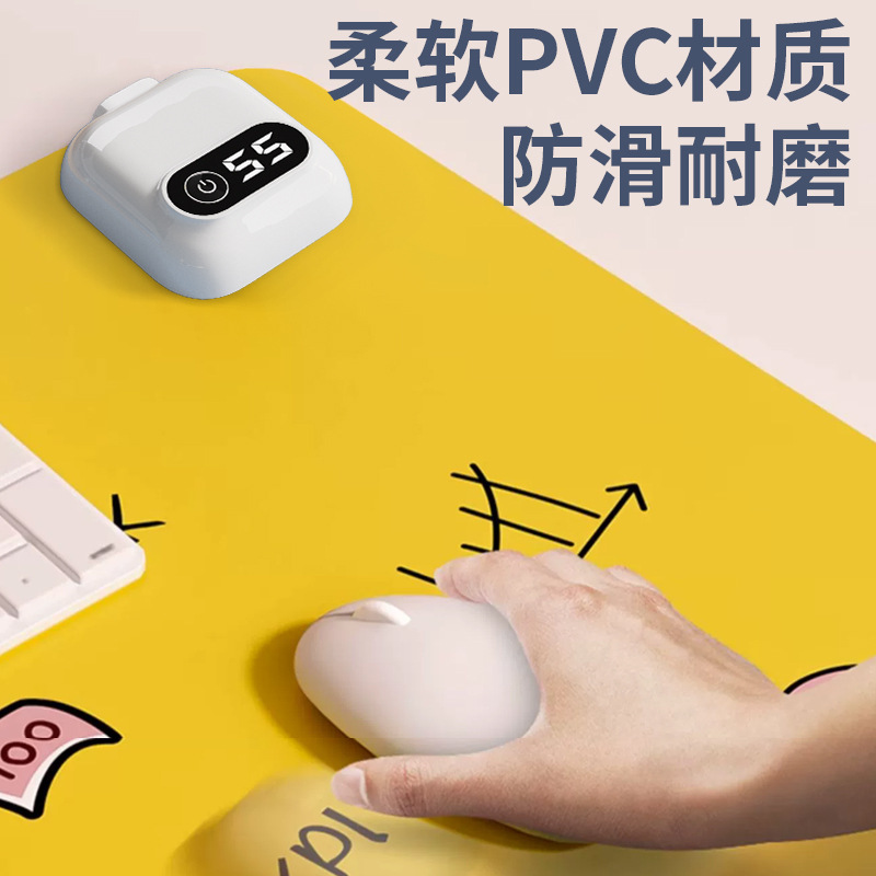 加熱式マウスパッド オフィス 学生用 温熱デスクパッド 冬用 可愛い タイマー付き 防水 滑り止め 加熱デスクパッド|undefined