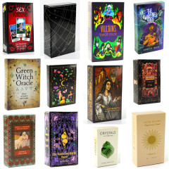Tarot cards English tarot cards oracle cards board game cards villains tarot