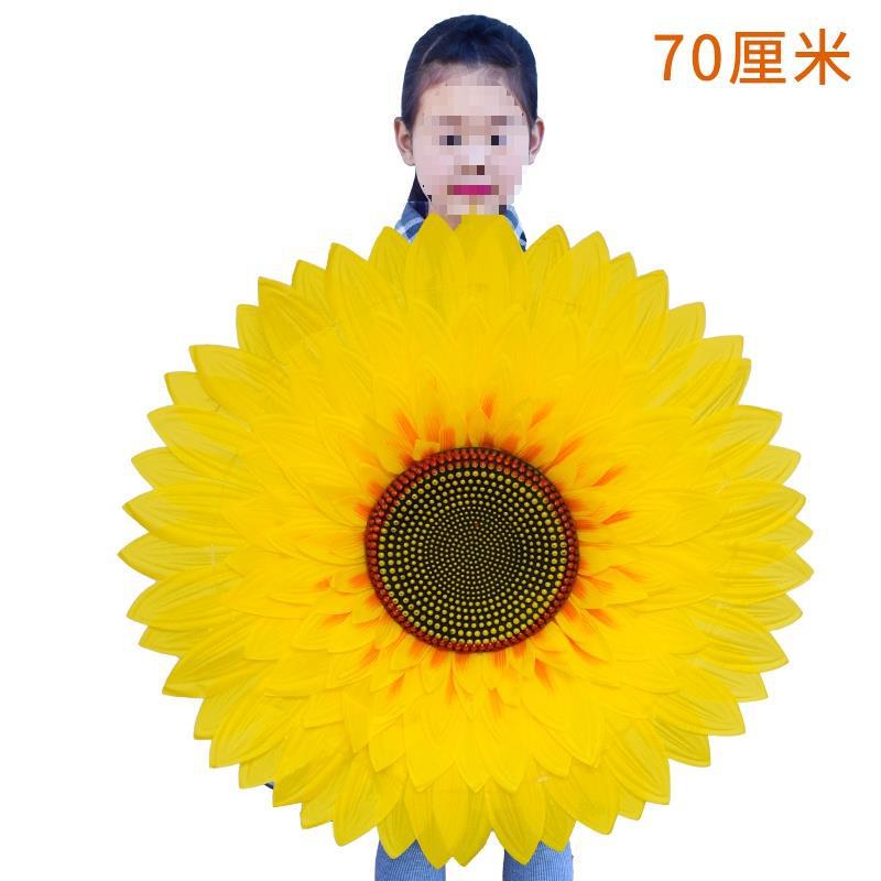 向日葵道具手拿花幼儿园舞蹈演出太阳花运动会开幕式入场表演手花|undefined