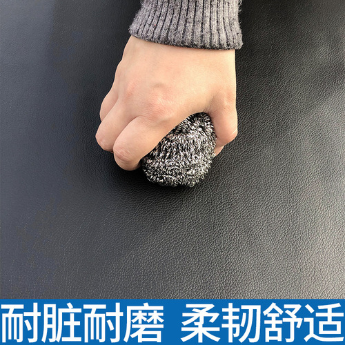 Waterproof and oil-proof leather apron for men and women white kitchen restaurant anti-fouling work clothes aquatic long thickened PU apron