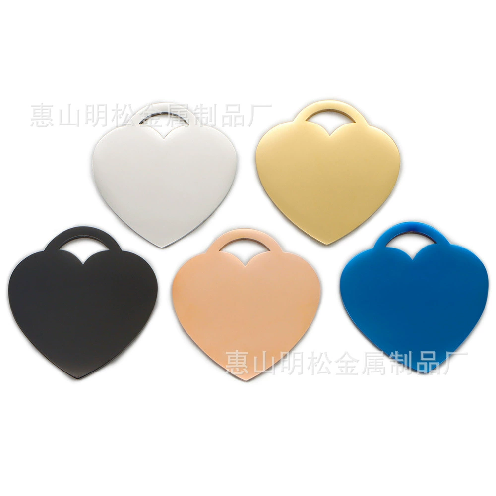 Нержавеющая сталь любовь украшает домашнее животное брелок кошачий ошейник аксессуары металлическая надпись собака ожерелье подвеска