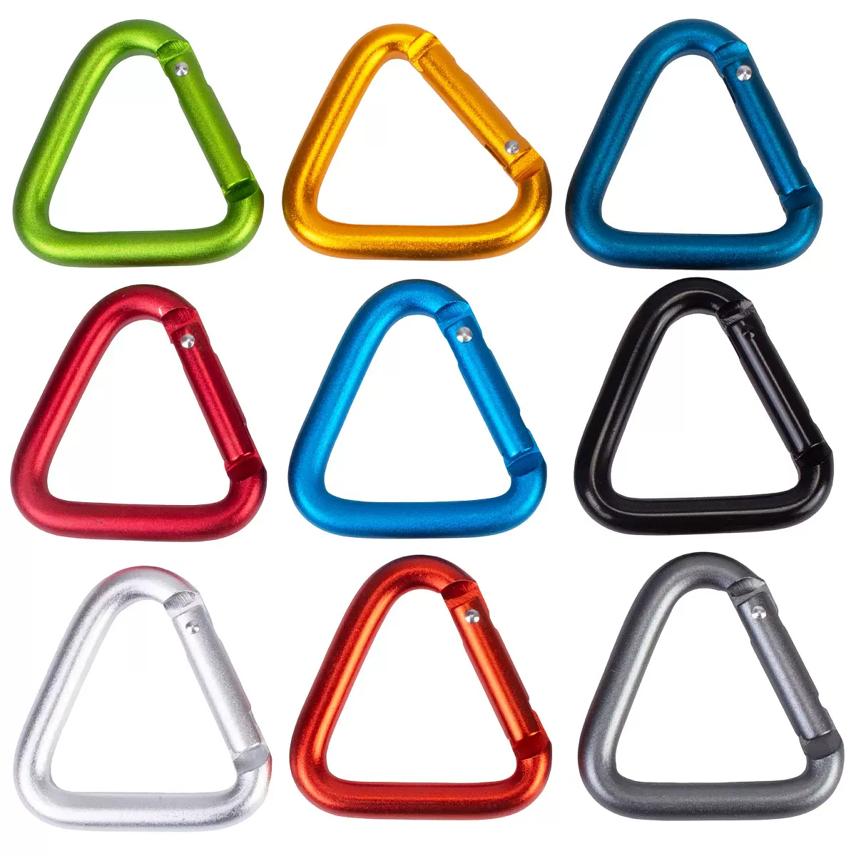 大三角形登山扣户外铝合金织带爬山扣钥匙蓝牙音响挂钩卡扣