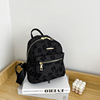 Capacious trend backpack, one-shoulder bag, Korean style