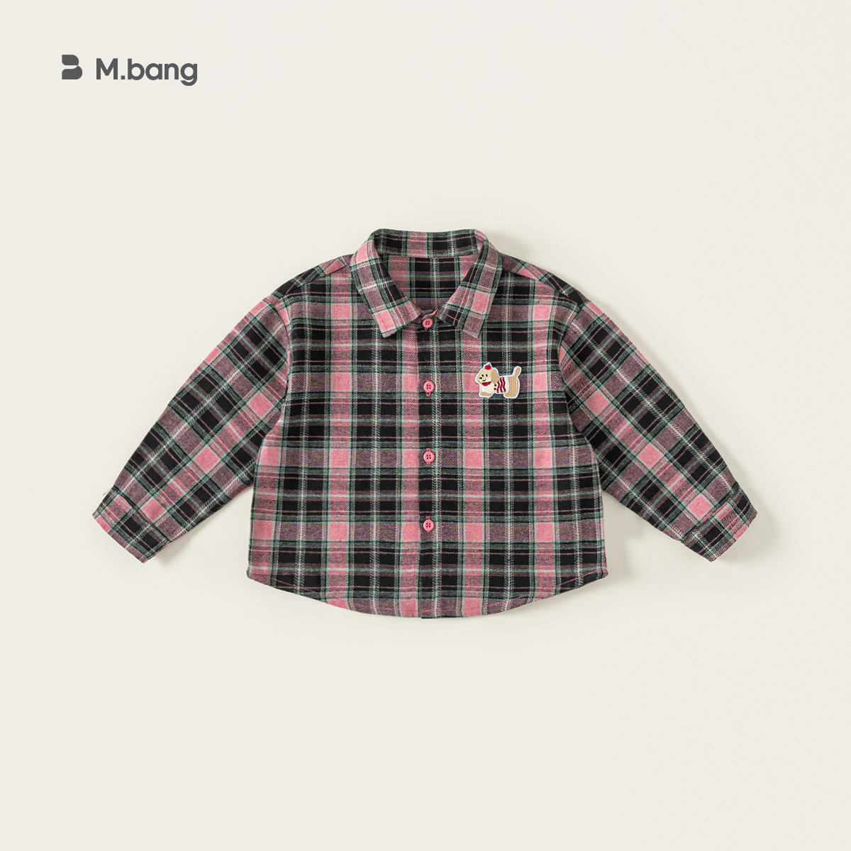 Pink and black grid qy25029