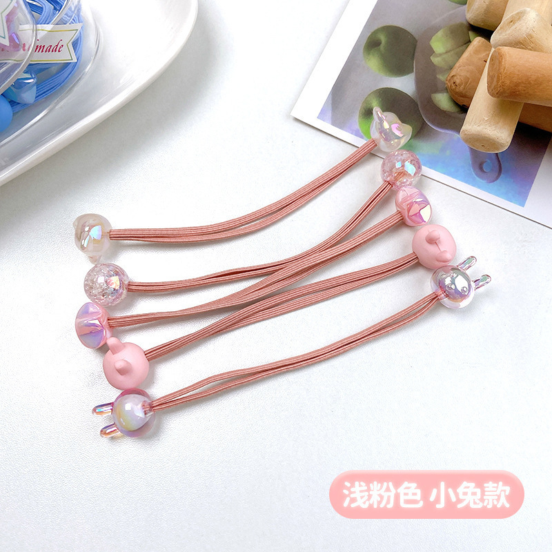 Banda de goma para niños de alta elasticidad no duele el cabello cuerda de cabello largo lindo bebé banda de pelo lazo banda de goma para el cabello tocado accesorios para el cabello