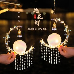 中秋節ランタン金魚ランタン魚の形の子供用ポータブル古代スタイルの宮殿ランタン魚ランタン DIY 屋台発光手作り