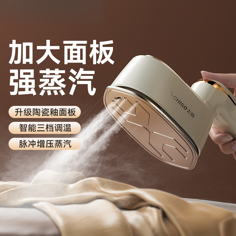 휴대용 의류 다림질 기계 가정용 대형 스팀 전기 다리미 건식 및 습식 이중 다림질 기계 기숙사 휴대용 AliExpress