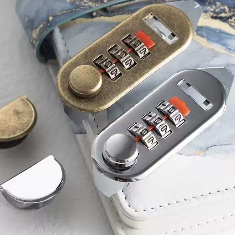 箱包密码锁扣可修改密码笔记本苹果锁带密码锁扣