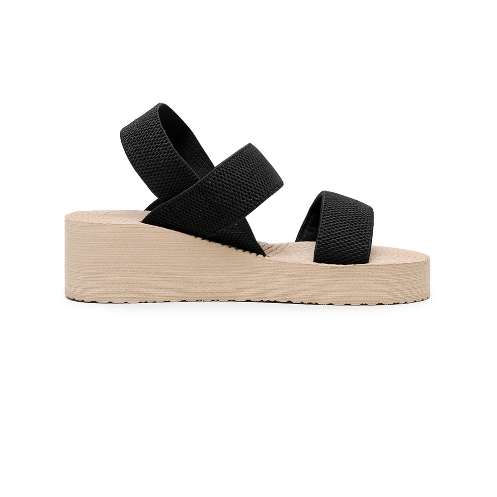 Title 25, Kadın Yeni Moda Çapraz Askılı Trend Kalın Taban...