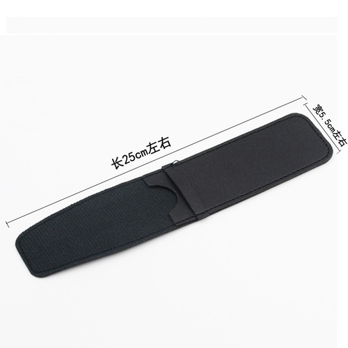 Wholesale vintage manual razor leather case PU leather manual razor protective cover convenient knife holder box