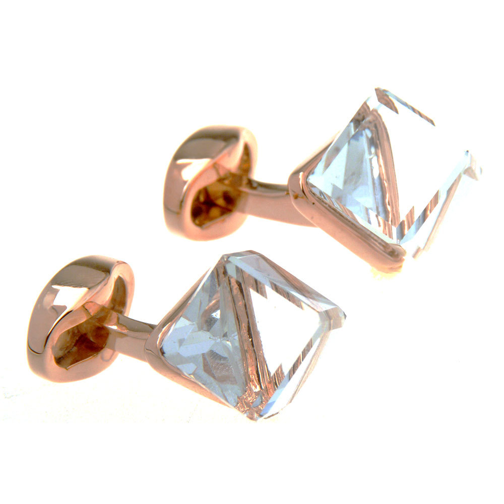 Luxury large crystal cufflinks, high quality European and American cufflinks, business men's clothing, French shirt accessories_voghion.com