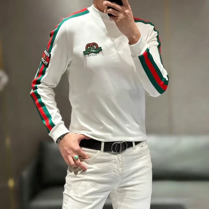 Knight - Douyin's popular high-quality light luxury base layer fabric men's top
