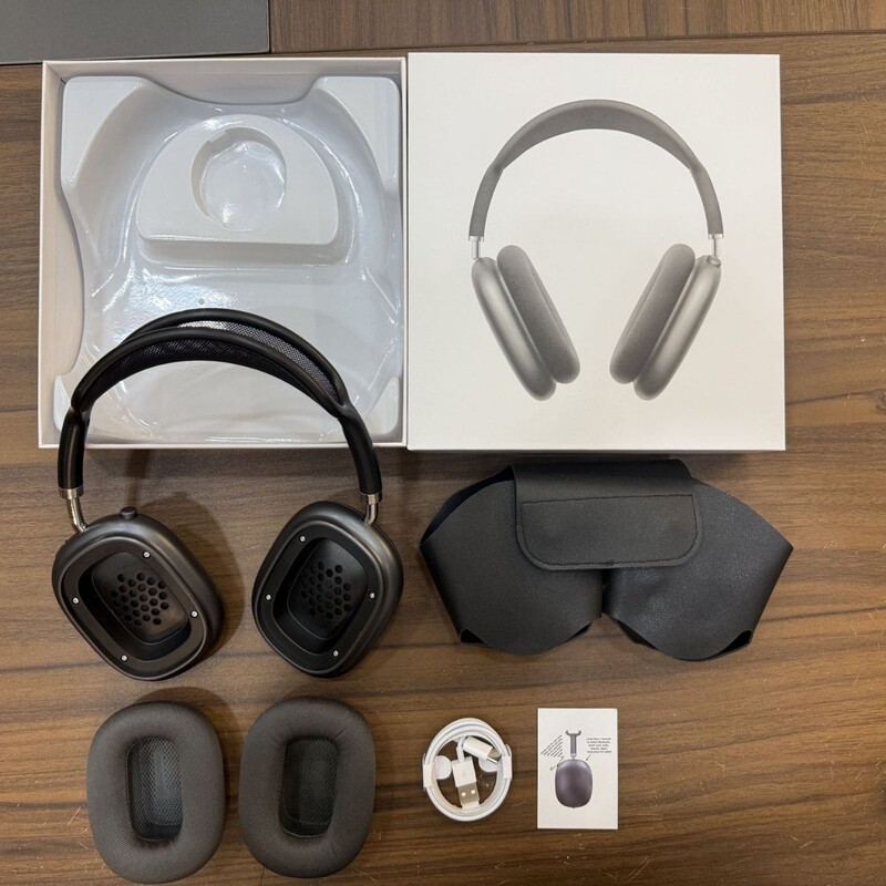人気のAirPods MAXヘッドホン、Bluetoothワイヤレスイヤホン、マグネット式イヤーパッド、ポップアップロゴ、越境EC、華強北|undefined