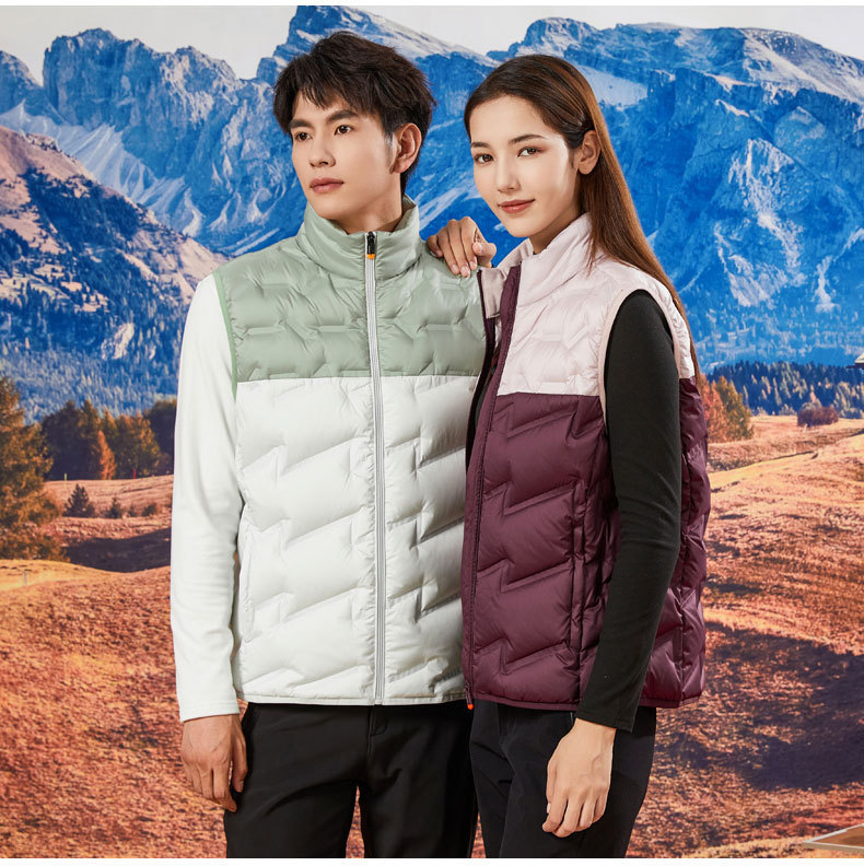 plus size Down Vest Women's High-end White Duck Vest Men's Warm Couple's Waistcoat Collar Autumn and Winter Advertising Coat plus size Down Vest Women's High-end White Duck Vest Men's Warm Couple's Waistcoat Collar Autumn and Winter Advertising Coat