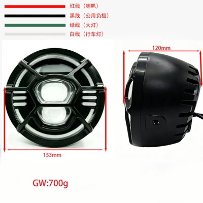 Retro LED Waterproof Off-Road – Motorcycle headlights, headlights