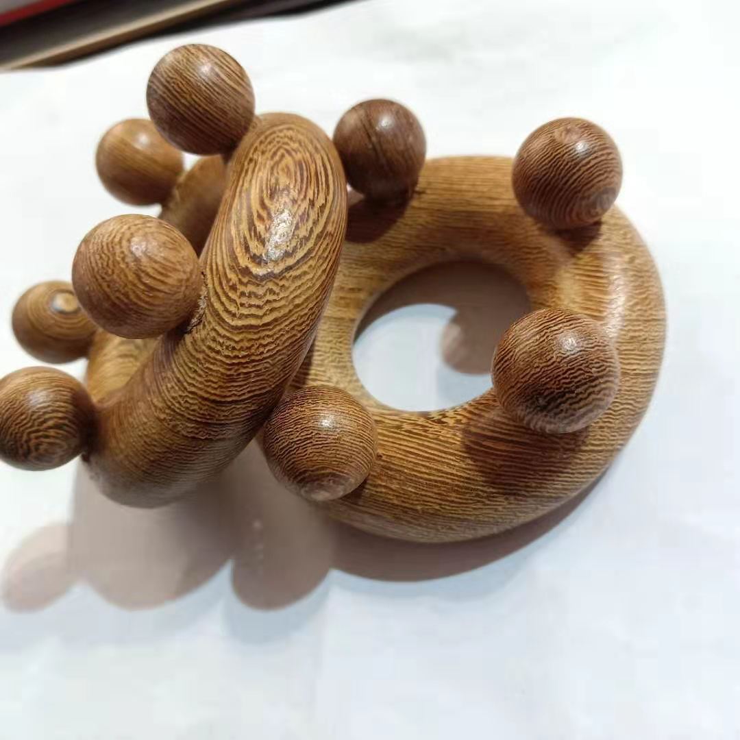 經絡按摩器按摩頭部臉部滾輪手持按摩美容器