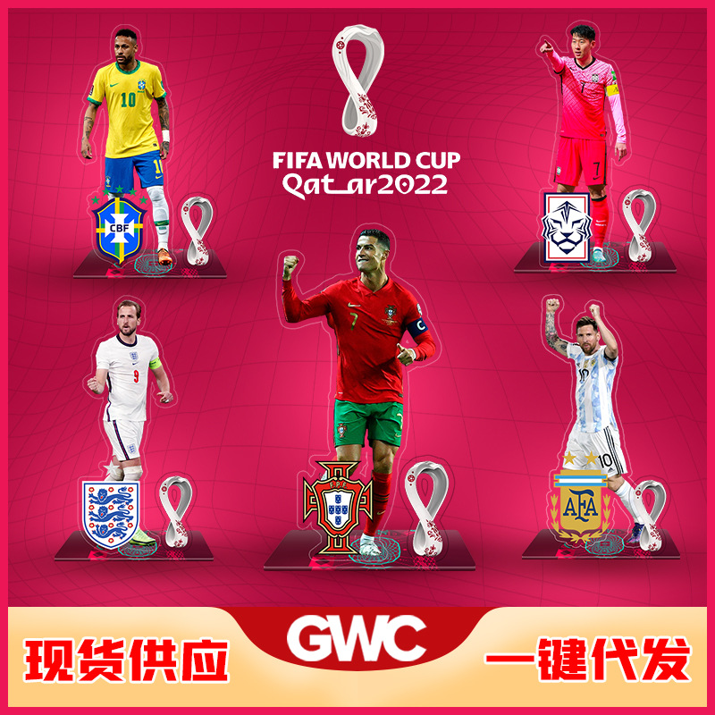 Figura Acrílica de Estrella de Fútbol de Acrílico, para Regalo de Cumpleaños
