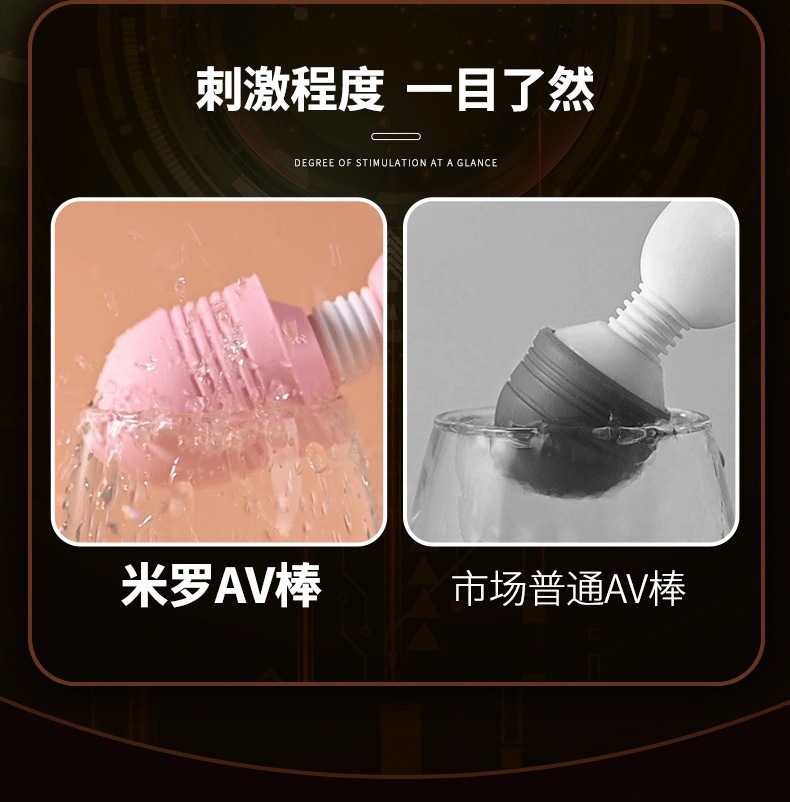 Laimiro Large-Head AV Wand Massager for Women, Strong Vibration, App-Controlled, Food-Grade Silicone — detail image 6
