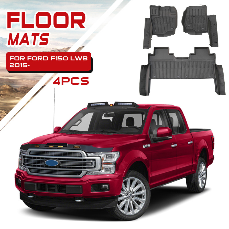 TXR para las alfombrillas de coche Ford F150 alfombrillas impermeables para aves rapaces alfombrillas para pies Floor Mats TPE