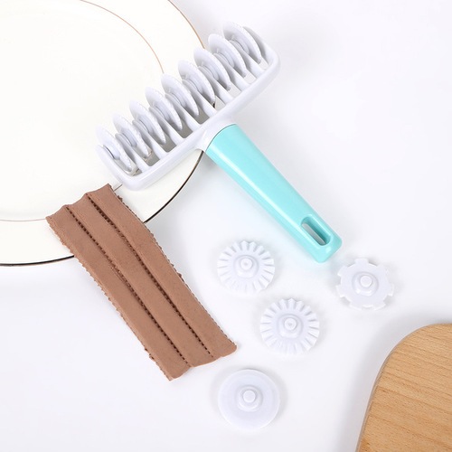 37PCS Rolling Set Baking Tools Rolling Knife Fondant Tools Cookie Press Pizza Stamp