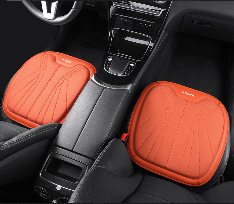 Car Seat Cushion Three-Piece Set, Butt Pad, Seat Cushion, Universal Cushion for All Seasons, Air Fiber Seat Cushion, Technical Cloth