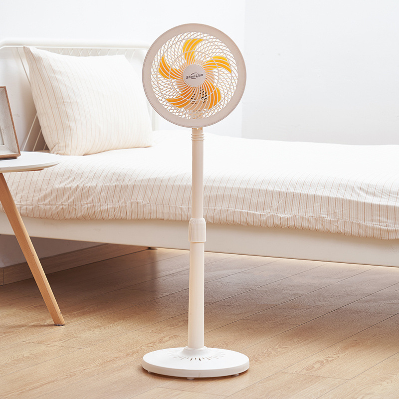 Ventilador eléctrico, ventilador de piso, hogar, vertical, gran viento, dormitorio, ventilador de cabeza oscilante de escritorio, ventilador eléctrico pequeño, envío gratis