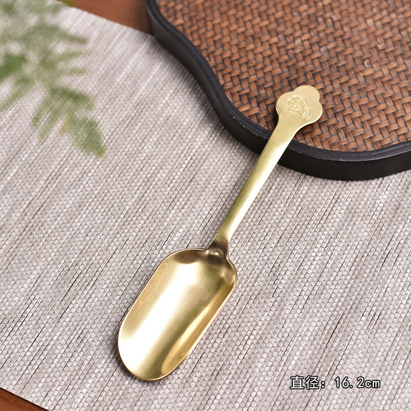 두꺼비 차 숟가락