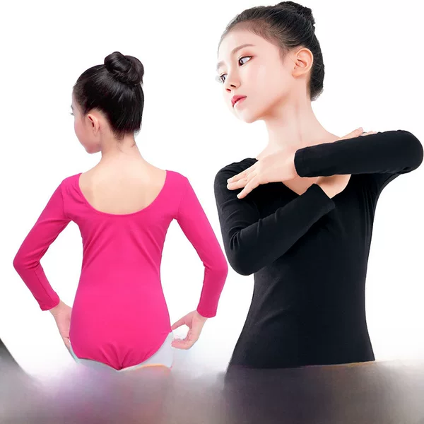 In-Stock Children's Dancewear Spring/Summer Girls' Practice Outfit Short-Sleeve Ballet Costume Chinese Dance Exam Leotard