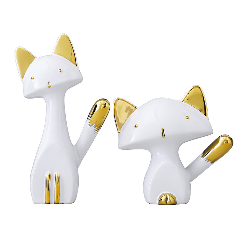 引っ越し、新居の装飾品、招き猫、玄関ホール、リビングルームの装飾、ホームワインキャビネット、テレビキャビネットの装飾|undefined