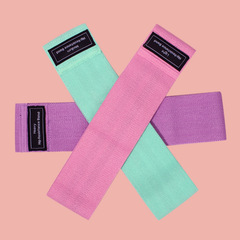 Yoga elastic band, tension band, fitness yoga supplies, thickened squat hip belt, buttocks knitted hip belt elastic ring