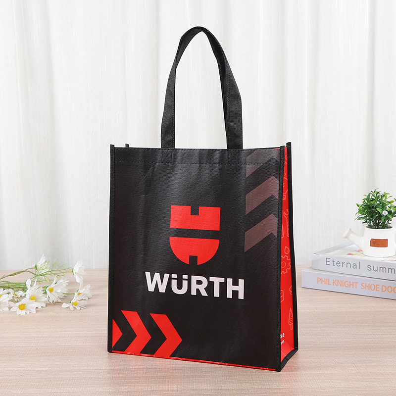 Bolsas de mano no tejidas publicitarias bolsas de compras no tejidas portátiles bolsas de costura de automóviles no tejidas al por mayor