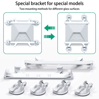 of Mini Car Suction Cup Mounts, Roof rack