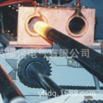 戈壁滩太阳能支架螺旋地桩缩尖加热电炉