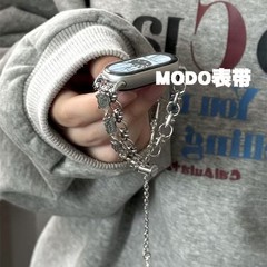 [ジンジャーブレッドマン] チェーンストラップ Xiaomi Mi Band 9 ストラップライト高級ニッチ漫画に適しています