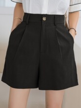 V 11483 A-Line High Waist Shorts ���ζ̿� �羳����ѷŷ��