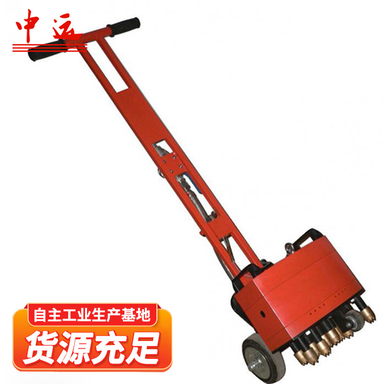 11头凿毛机混凝土桥面路面凿毛机手推式11头凿毛锤