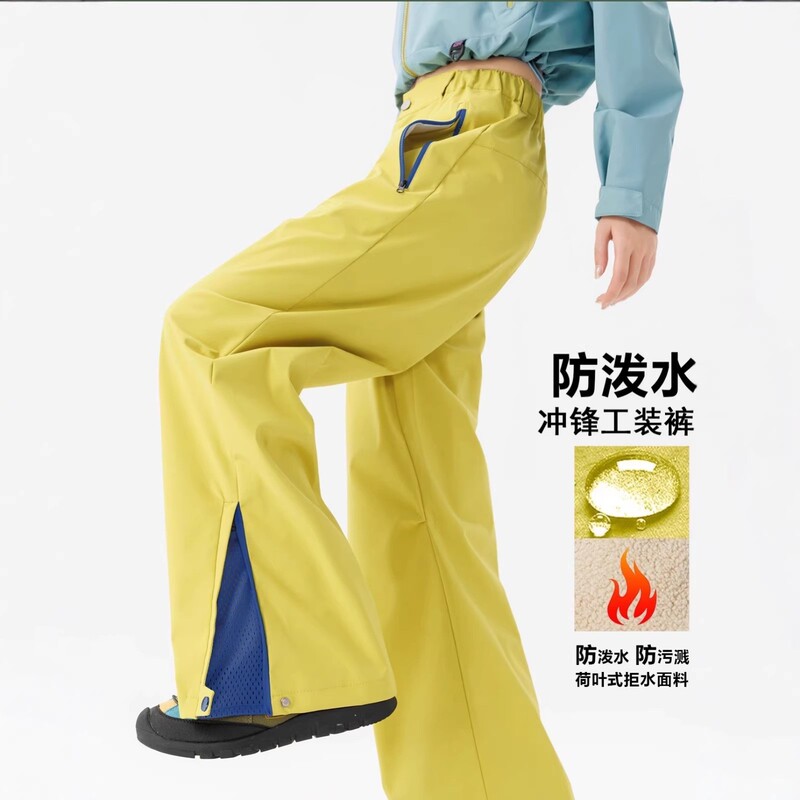 Big Brand Mountain-Style Softshell Hiking Pants for Men and Women, Suitable for Spring, Autumn, and Winter Outdoor Activities, Windproof, Waterproof, Mountaineering Sports Workwear Pants Big Brand Mountain-Style Softshell Hiking Pants for Men and Women, Suitable for Spring, Autumn, and Winter Outdoor Activities, Windproof, Waterproof, Mountaineering Sports Workwear Pants