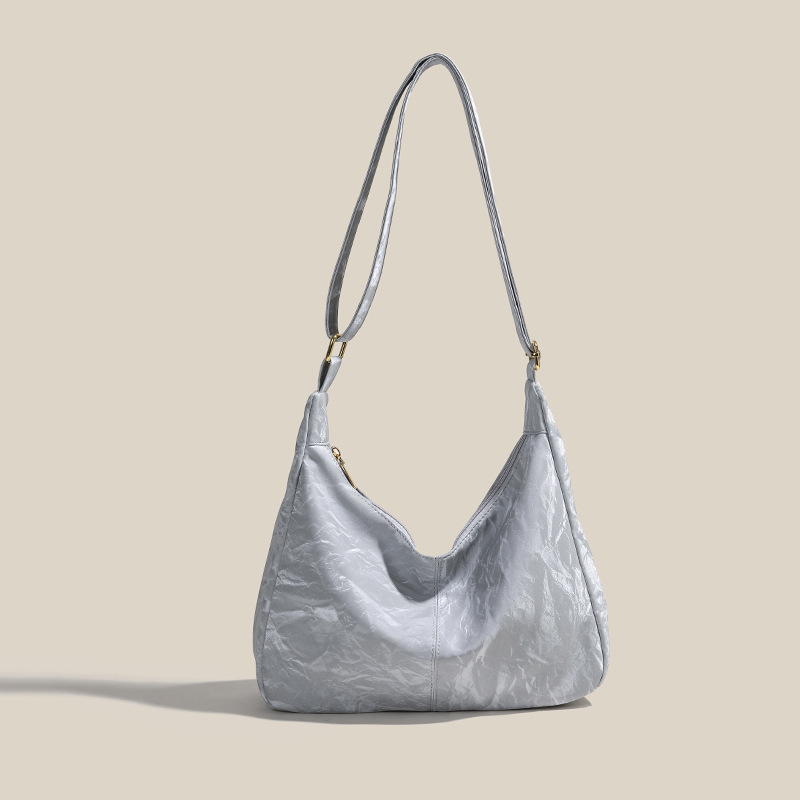 纯色高级感休闲女包大容量时尚洋气百搭单肩包简约百搭女士斜挎包