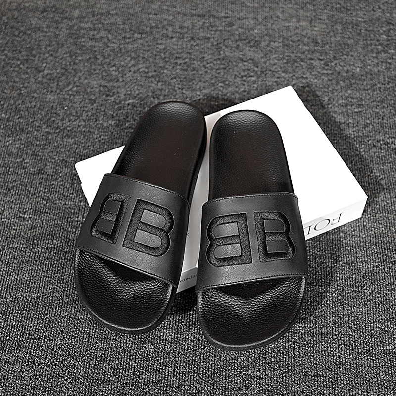 Pantuflas para hombre 2025 nuevo estilo explosivo sandalias de plataforma exterior zapatos de playa cómodos de gran tamaño