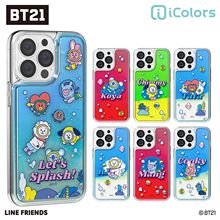 BT21BTS防弹少年团潜水系列夜光流沙手机壳保护套适用苹果iphone1