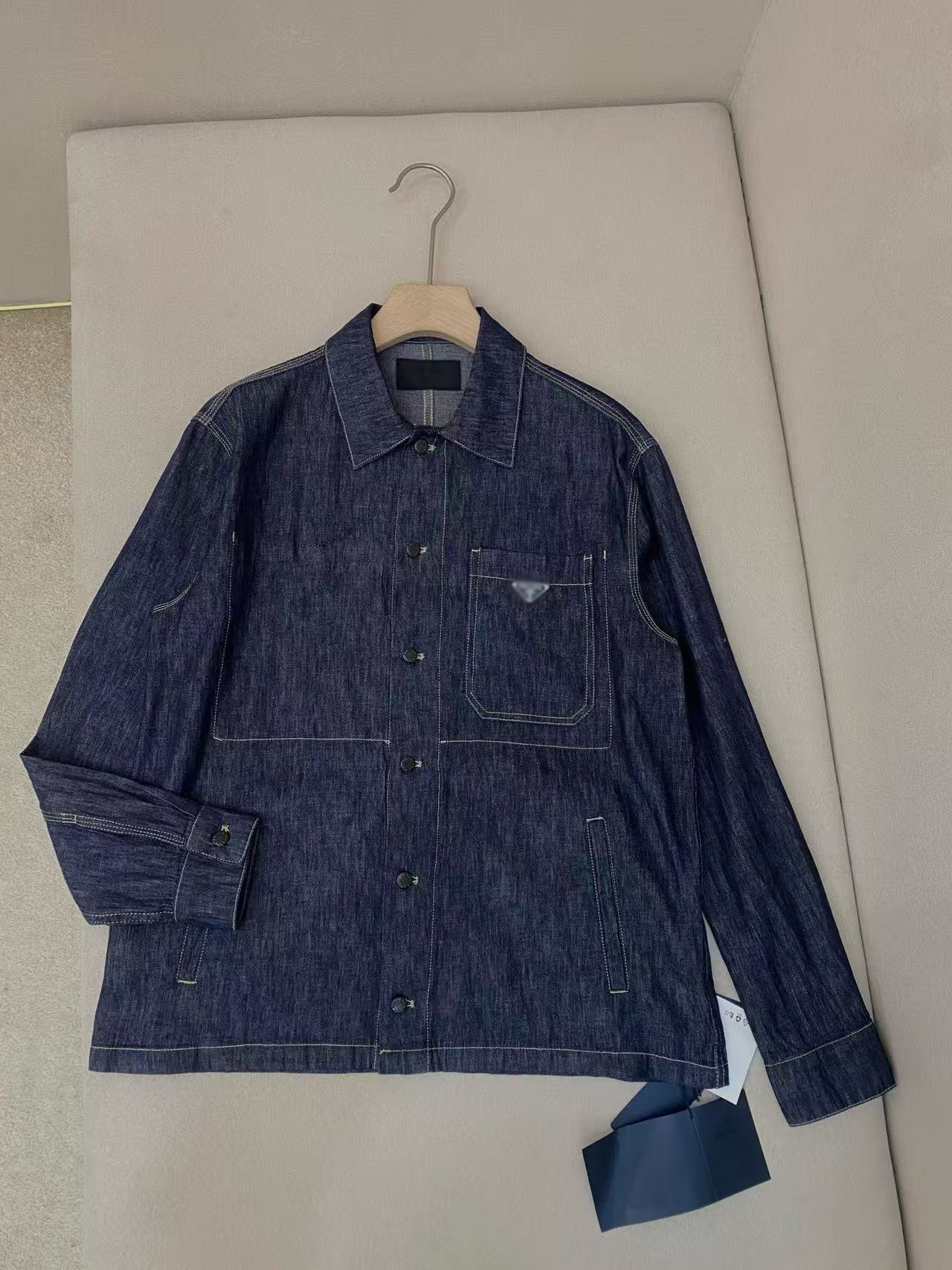 denim classic jacket for leisure