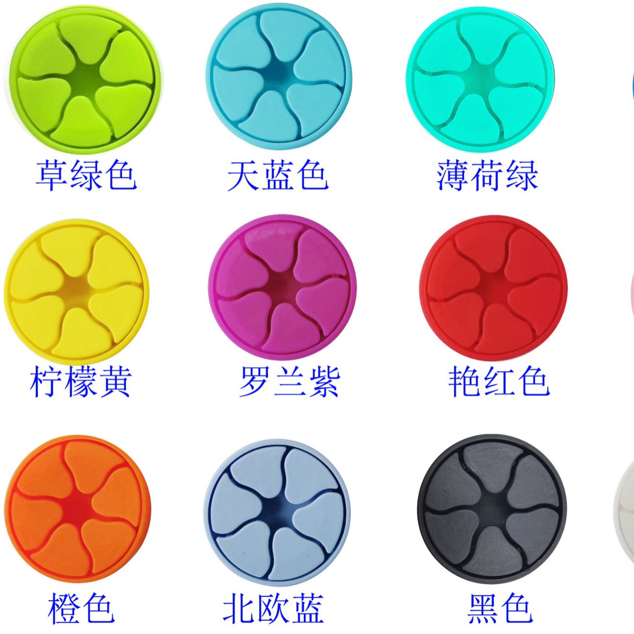 Retráctil plegable de silicona ronda Winder auricular organizador de cable de datos Creativo titular de silicona organizador de cable