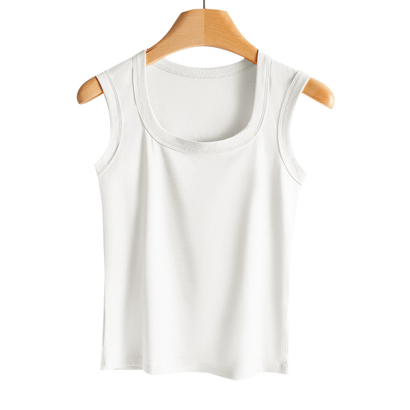 [가슴 패드 없음] 흰색