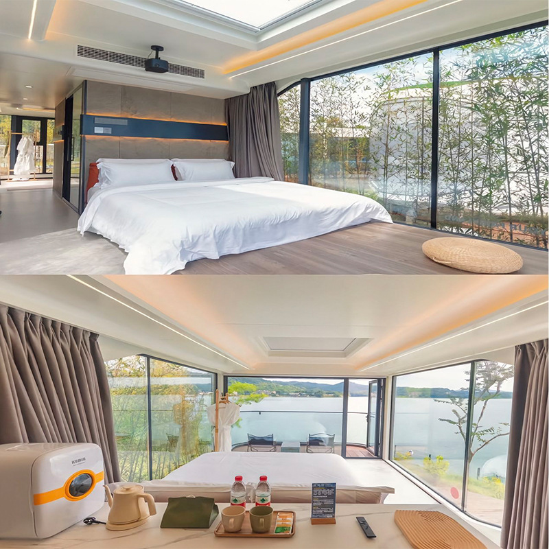 Outdoor Movable Space Capsule, Outdoor Smart Office, Scenic Area Camping Accommodation, Soundproof Sunroom, Space Capsule